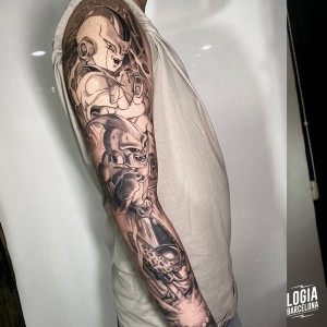 tatuaje_brazo_dragon_ball_logiabarcelona_javier_arcia    